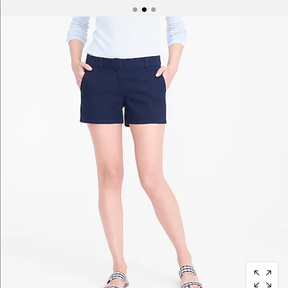 JCrew chino shorts